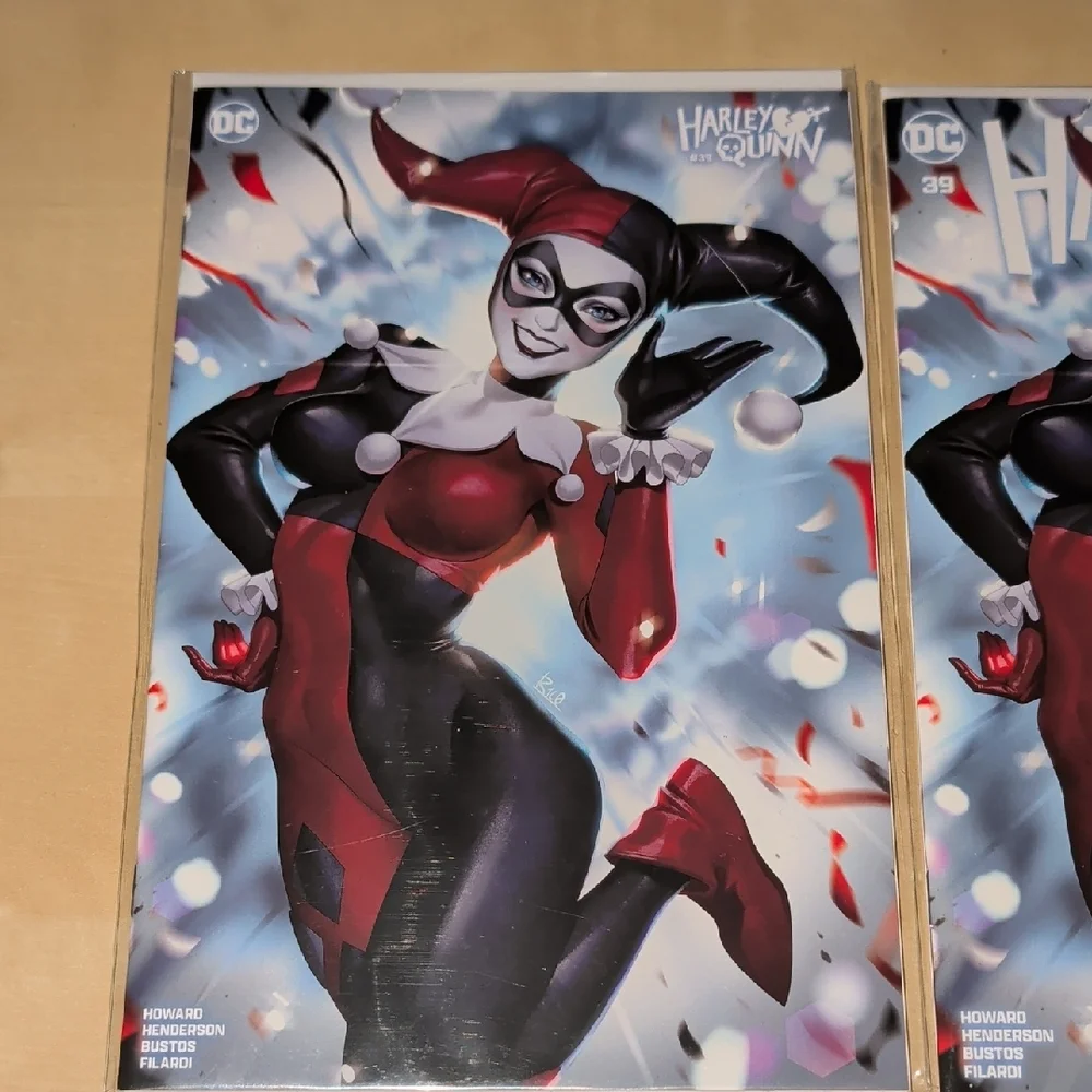 HARLEY QUINN #39 (R1C0 EXCLUSIVE TRADE/VIRGIN VARIANT SET) ~ DC Comics - Picture 2 of 8